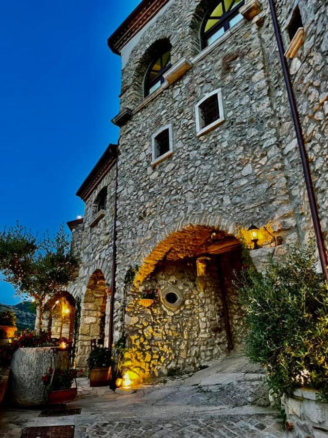 Hotel Villa Torre Antica Atena Lucana Bagian luar foto