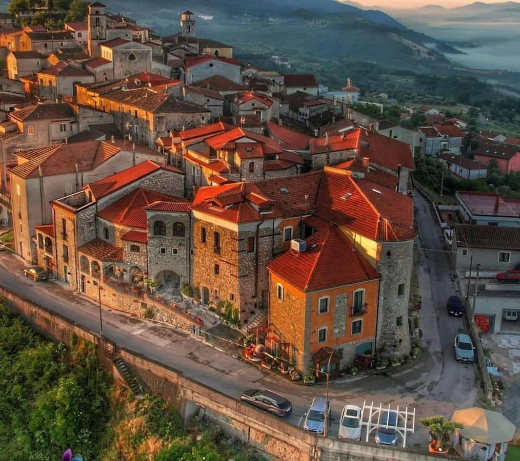 Hotel Villa Torre Antica Atena Lucana Bagian luar foto
