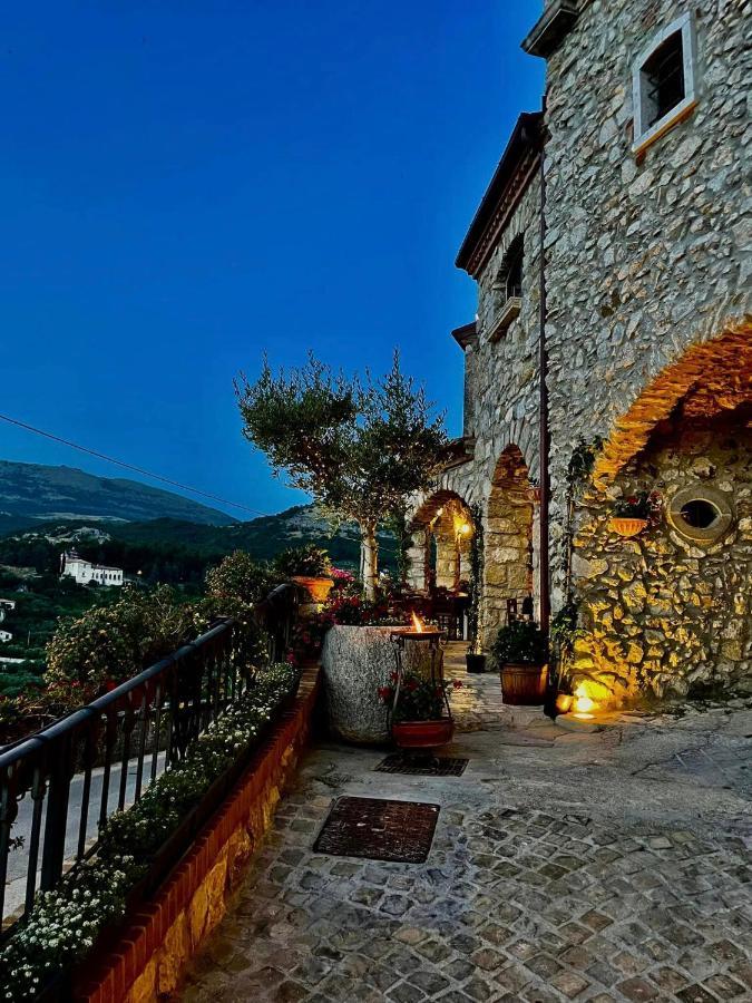 Hotel Villa Torre Antica Atena Lucana Bagian luar foto