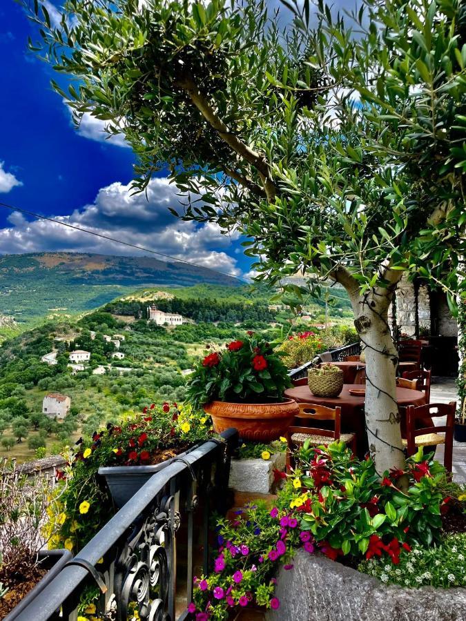 Hotel Villa Torre Antica Atena Lucana Bagian luar foto
