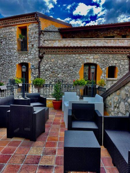 Hotel Villa Torre Antica Atena Lucana Bagian luar foto