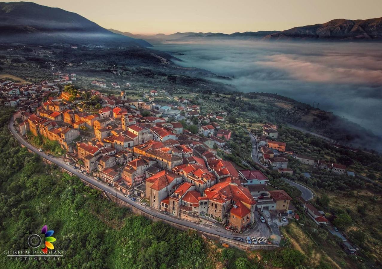 Hotel Villa Torre Antica Atena Lucana Bagian luar foto